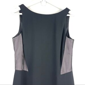 Kate Hudson for Ann Taylor 2P black sleeveless dress with top sides mesh